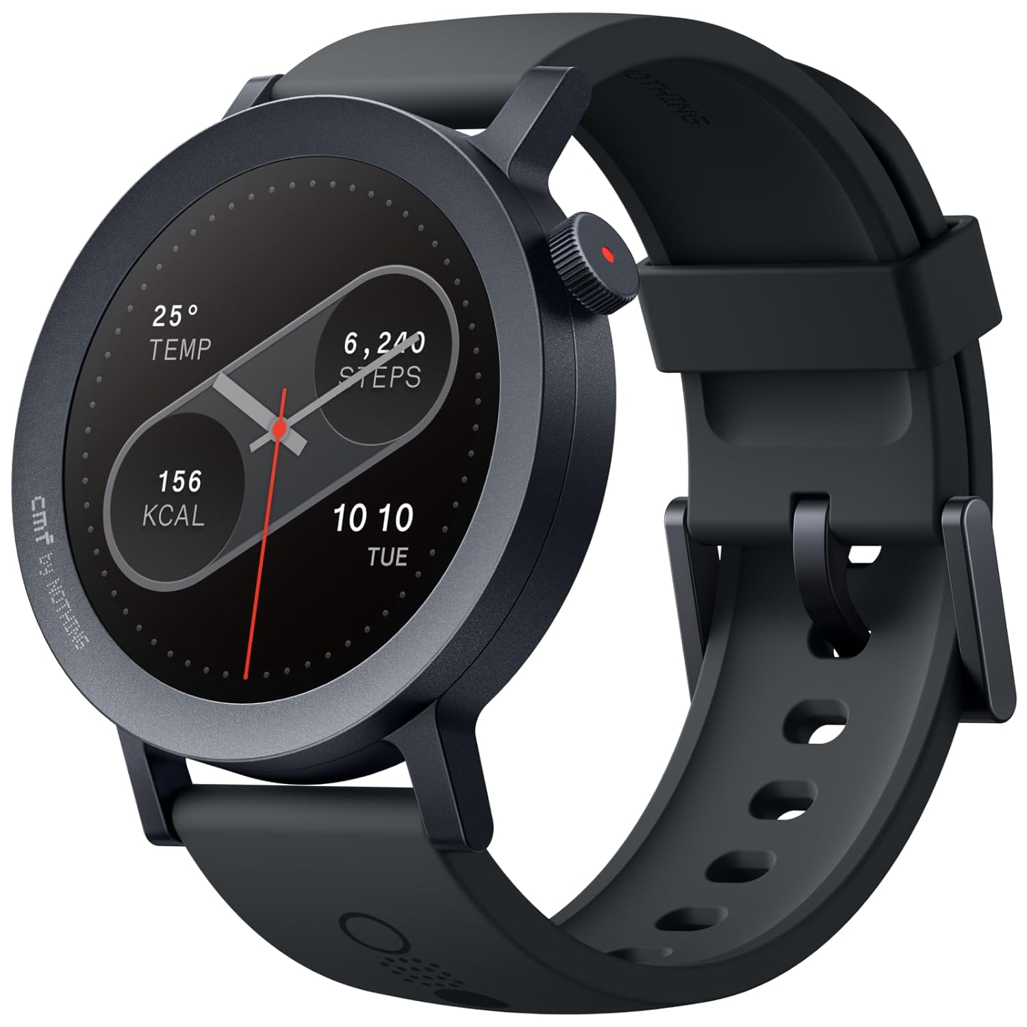 CMF by Nothing Watch Pro 2 Smartwatch with 1.32'' AMOLED Display, 11 Days Battery Life, Bluetooth Calls with AI Noise Cancellation and Built-in Multi-System GPS - Dark Grey