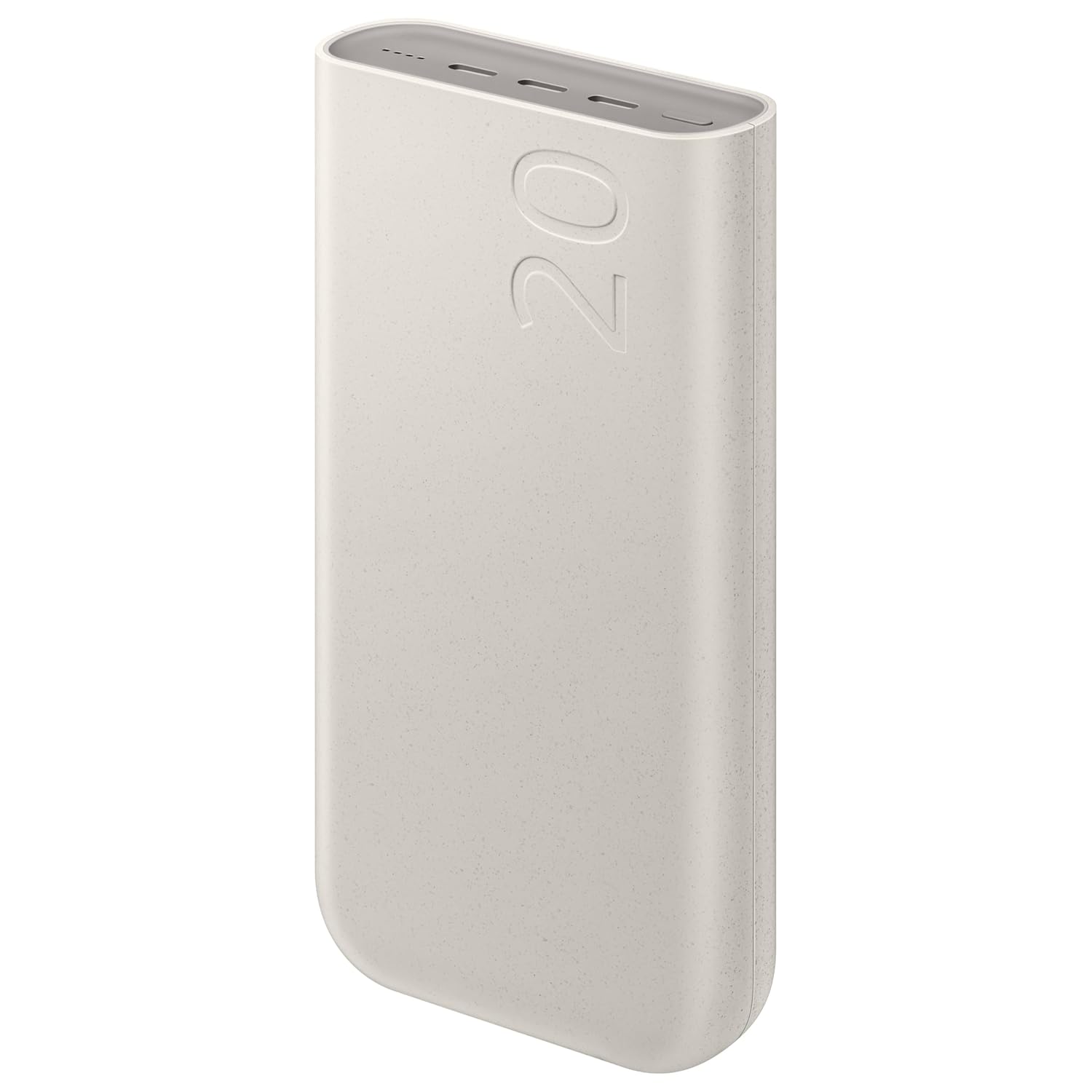 Samsung Galaxy 20000mAh Power Bank, Wired Battery Pack, Gray