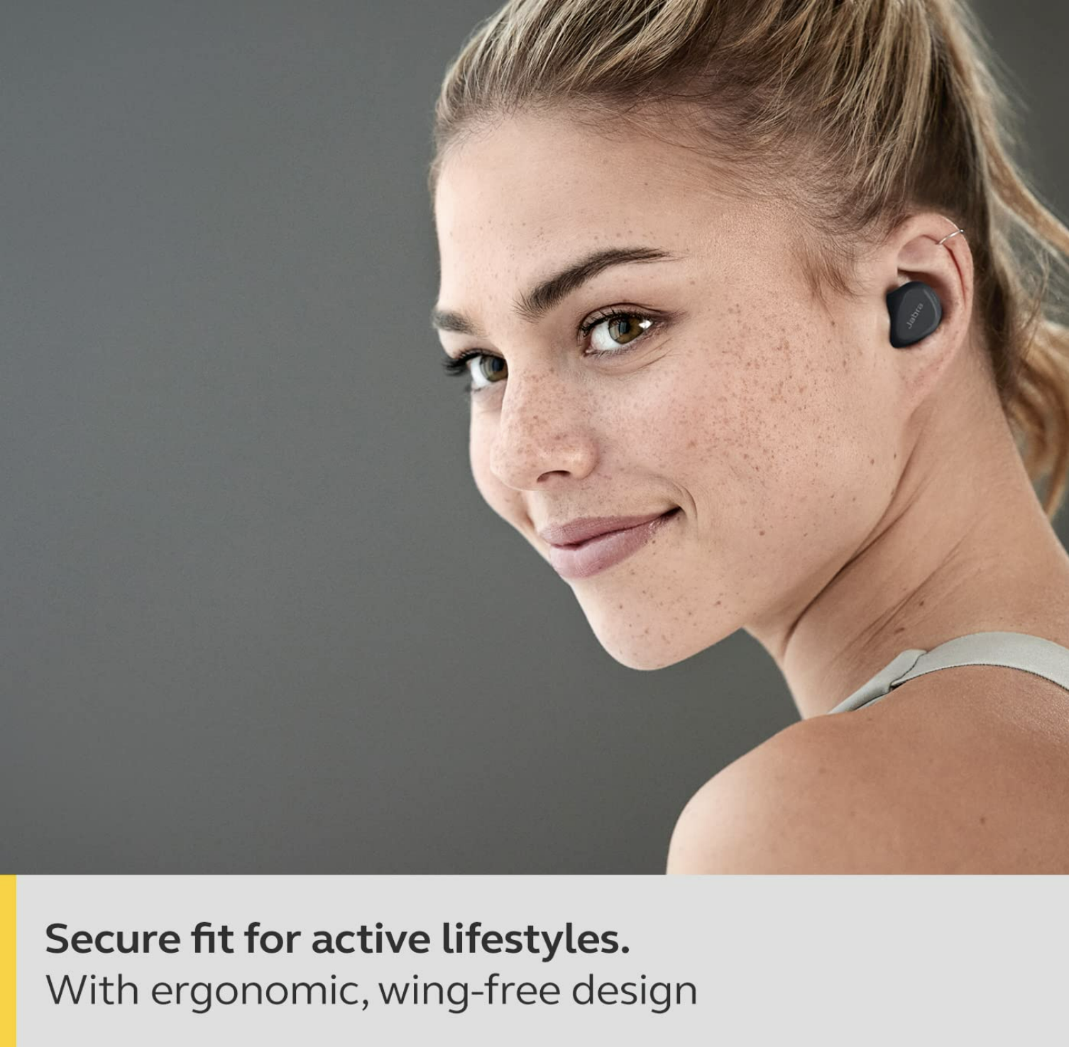 Jabra Elite 4 Active TWS Earbuds - Active Noise Cancellation, IP57 Water & Sweatproof, 28H Battery