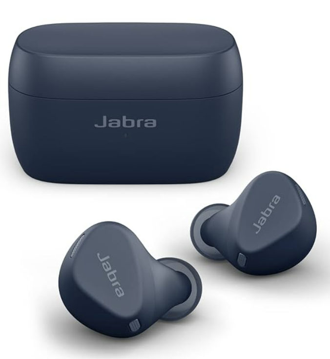 Jabra Elite 4 Active TWS Earbuds - Active Noise Cancellation, IP57 Water & Sweatproof, 28H Battery